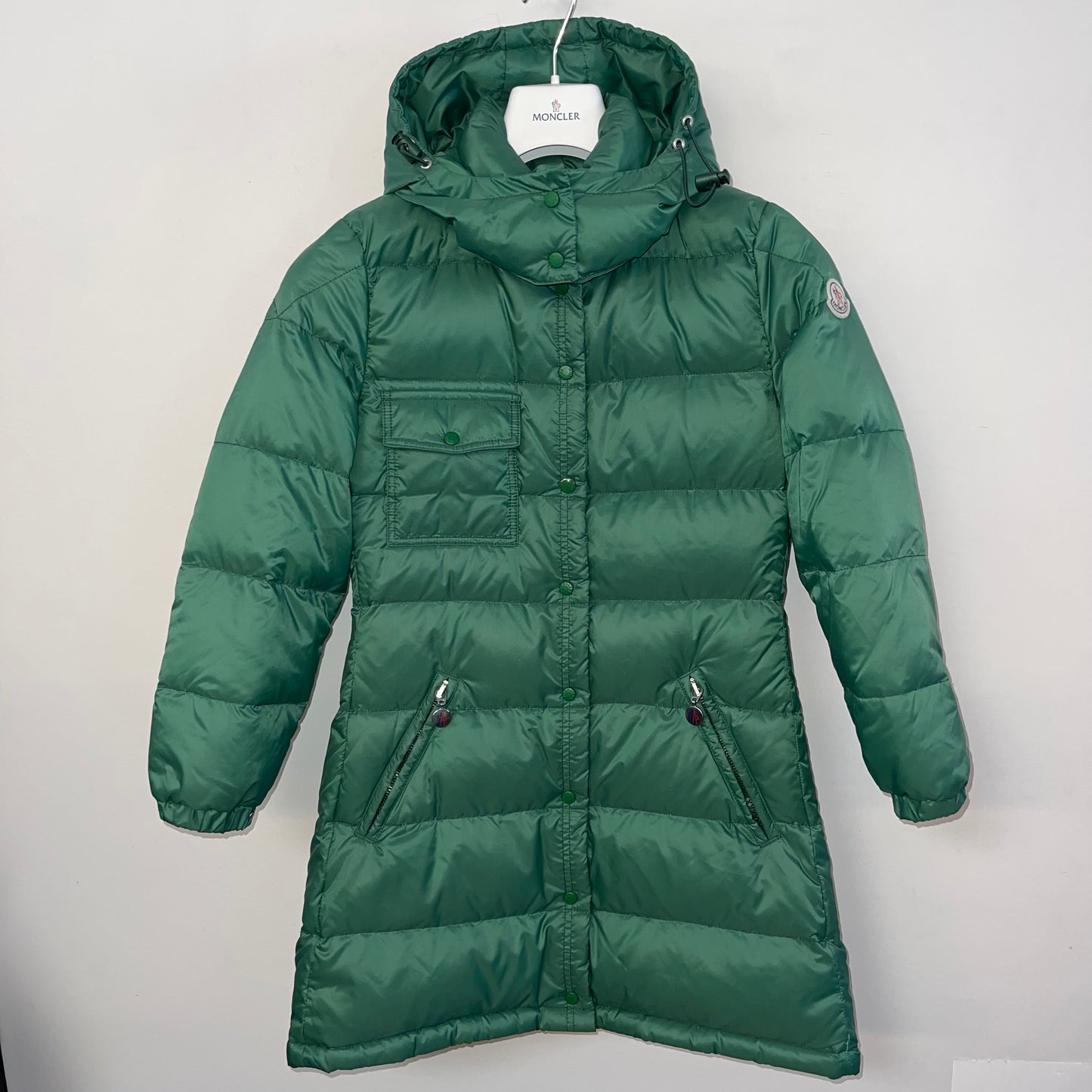 Moncler Long Ladies Meina Down Jacket - Size 1