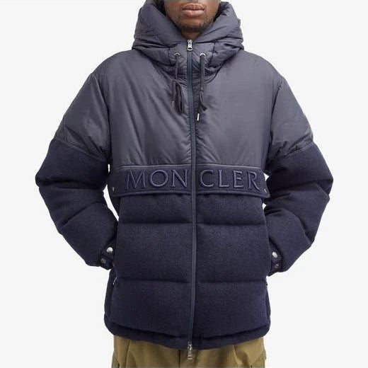 Moncler Andres Woolen Down Jacket - Size 4 & 6