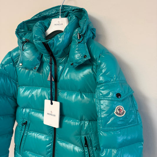Moncler Mens Leanm Down Jacket Turquoise