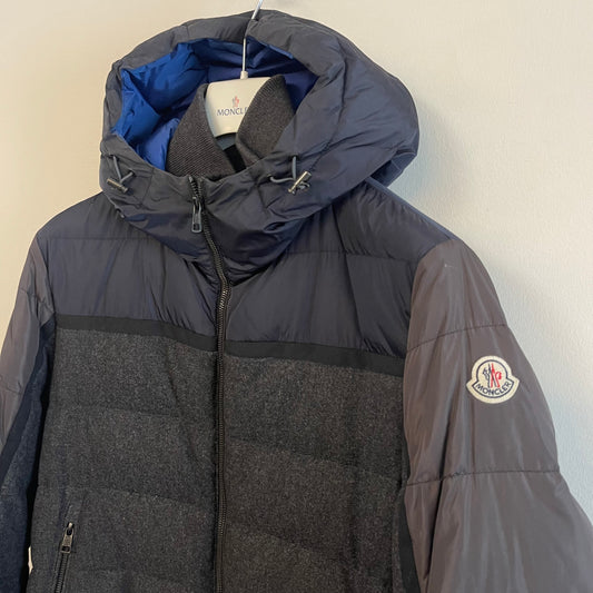 Moncler Woolen Julio Down Jacket - Size 3