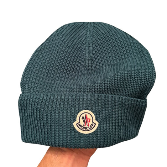 Moncler Cotton Beanie Green