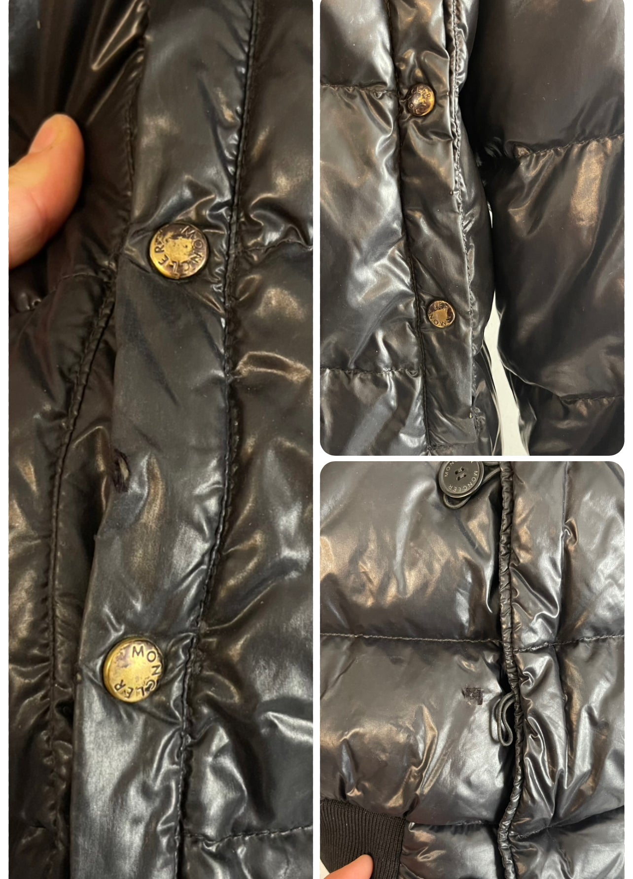 Moncler Mens Bulgarie Down Jacket - Size 3