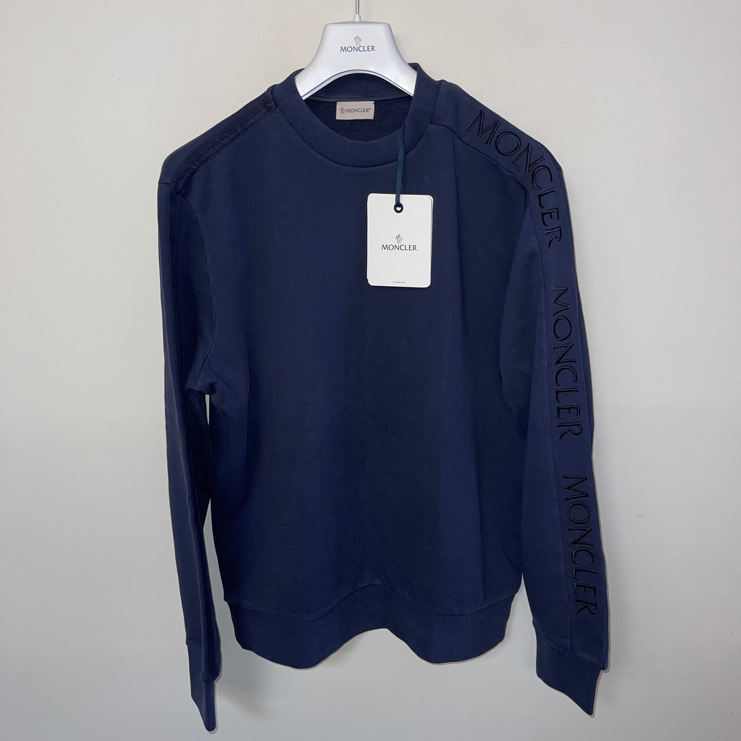 Moncler Taped Logo Sweatshirt - Size M