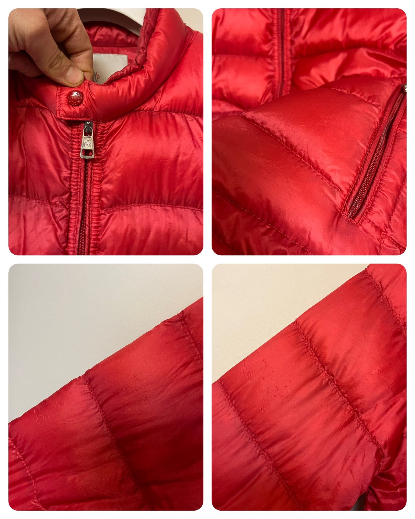 Moncler Matte Acorus Down Jacket - Size 3