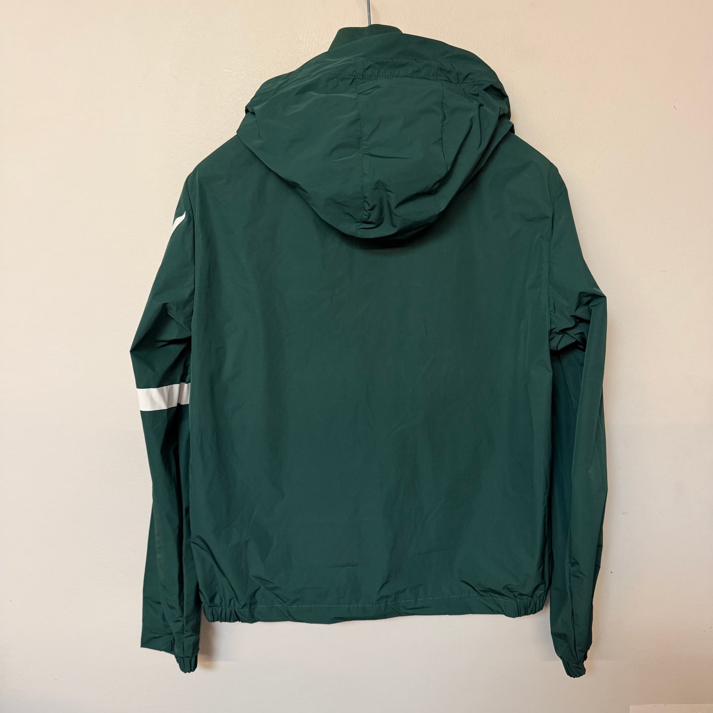 Moncler Fetuque Hooded Windbreaker Green - Sizes 2 & 3