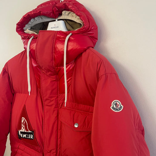 Moncler Dedion Long Down Jacket - Size 4