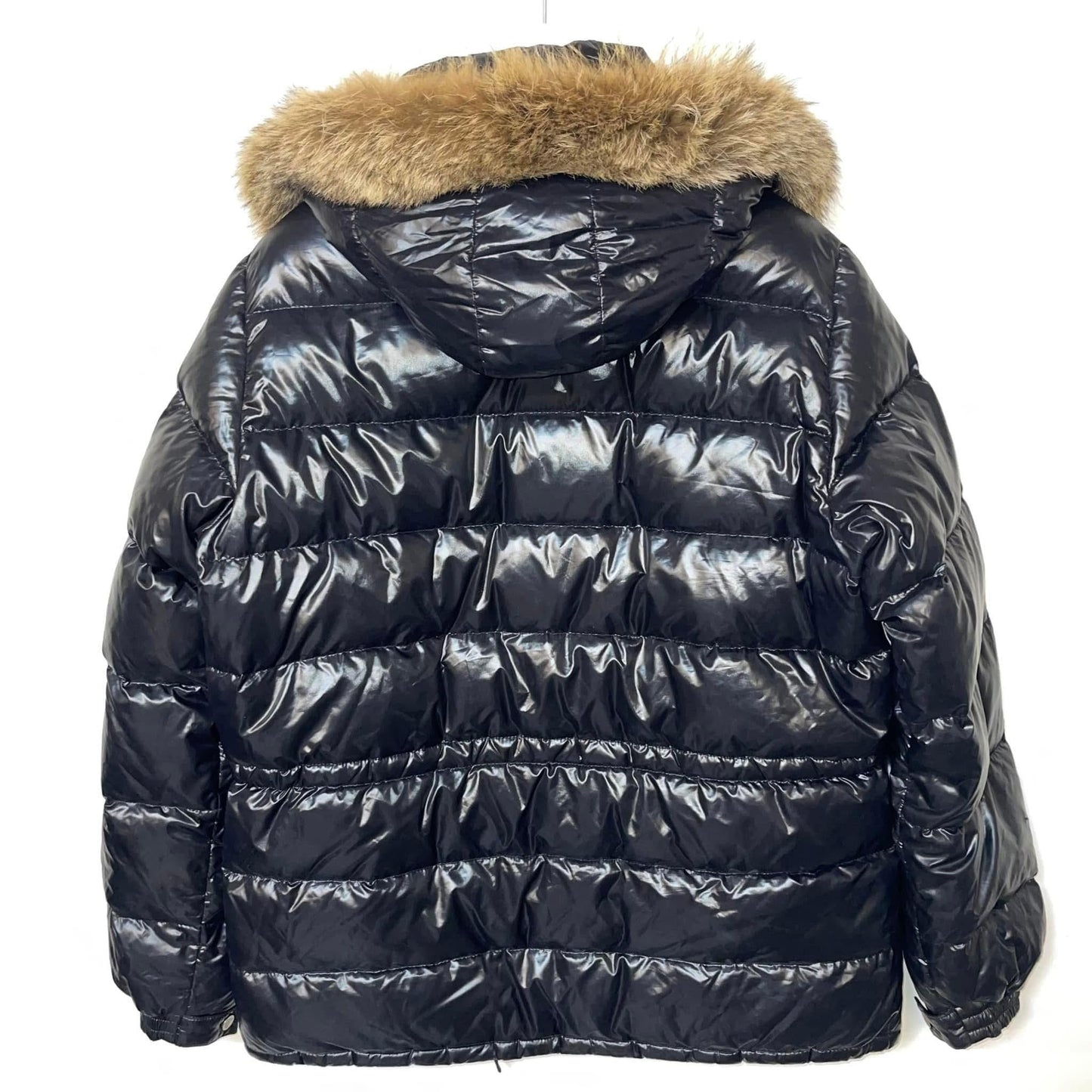 Moncler Mens Rod Fur Down Jacket - Size 6