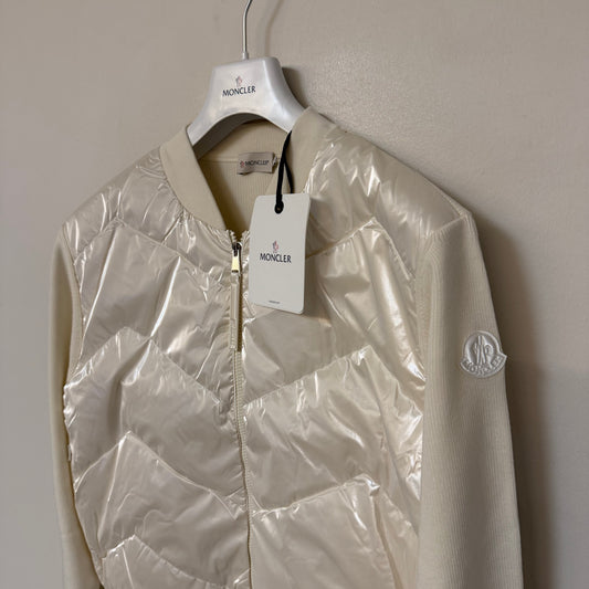 Moncler Ladies Padded Cardigan - Size L