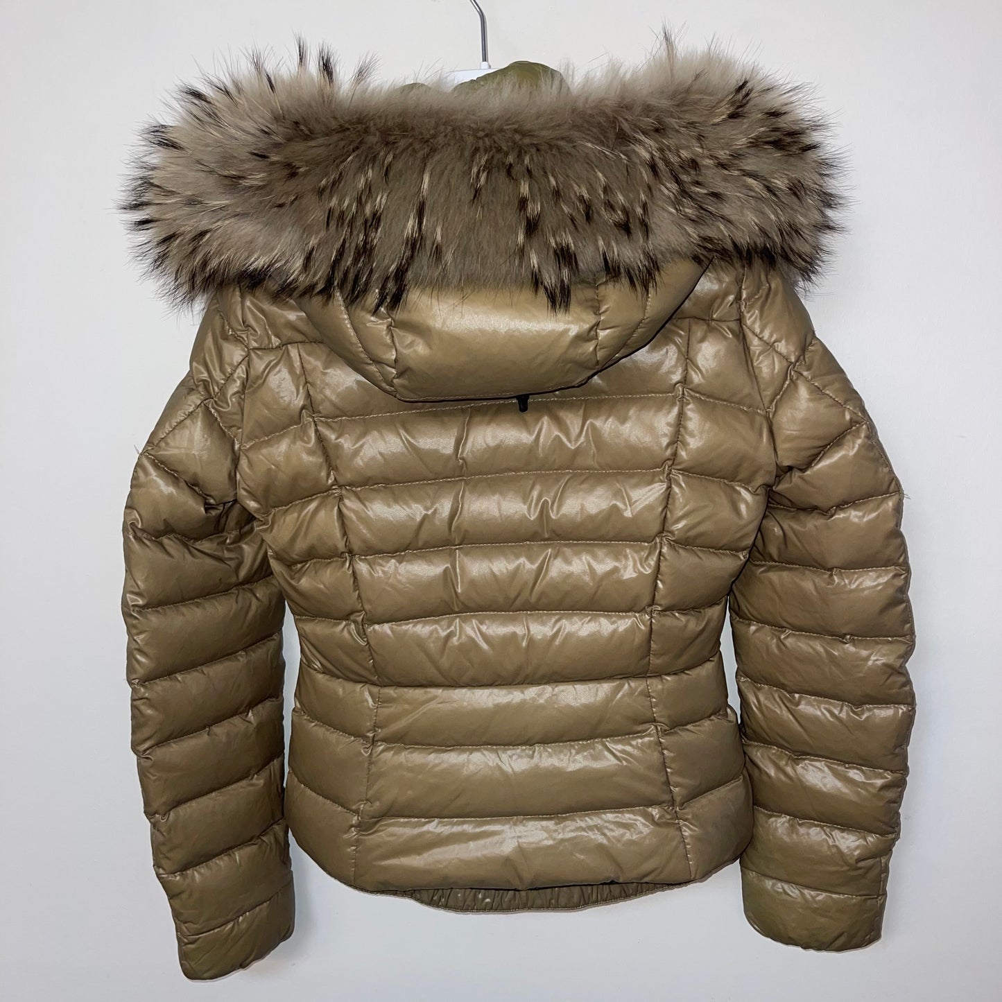 Moncler Ladies Grenoble Bever Fur Down Jacket - Size 0