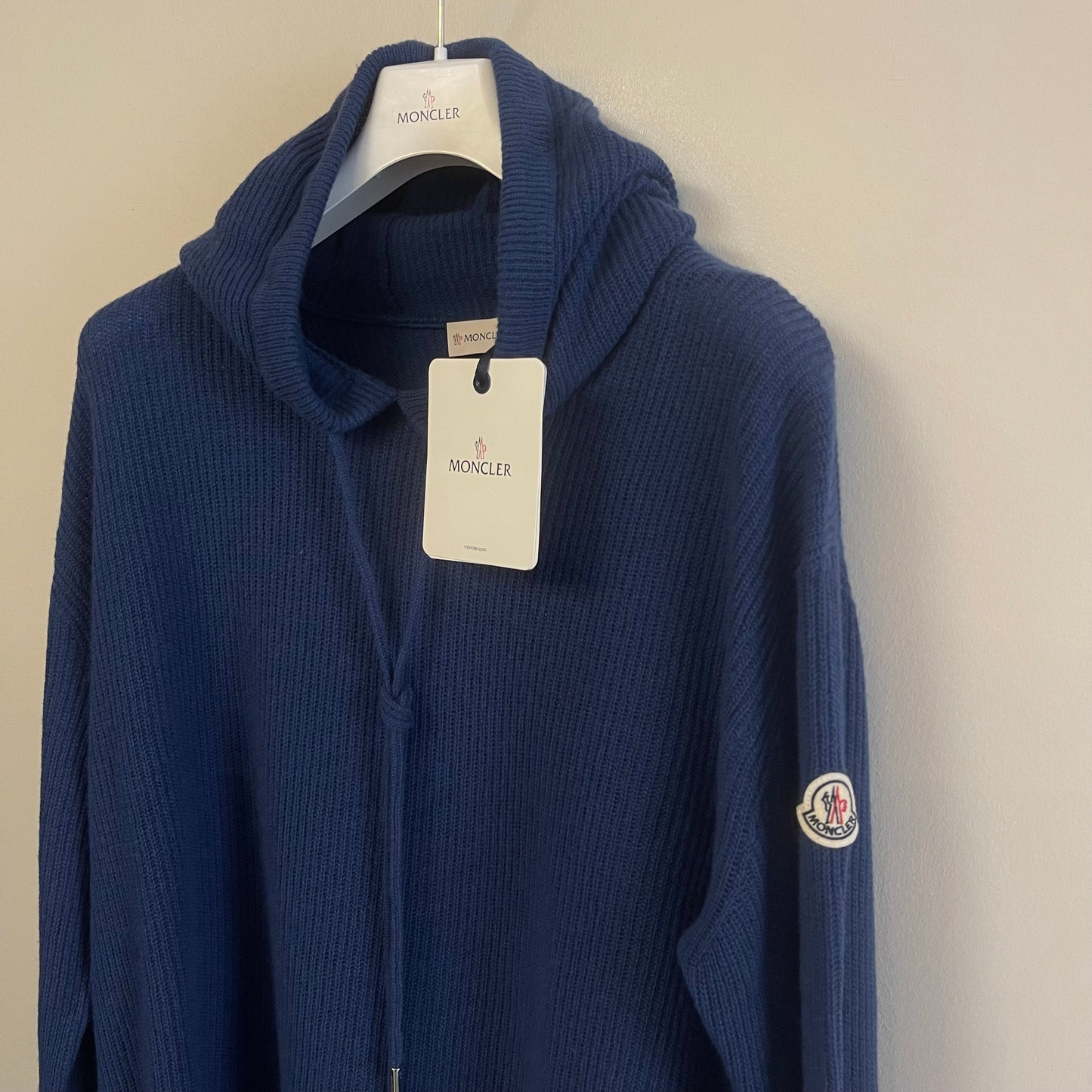 Moncler Wool Cashmere Hoodie - Size XXXL