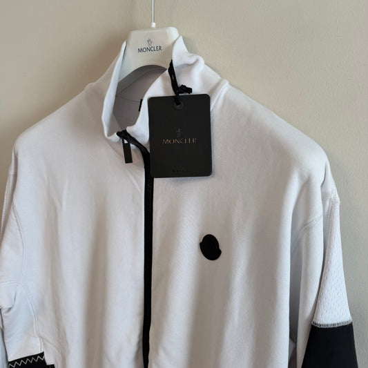 Moncler Zip Up Sweatshirt “Matt Black” - Size L