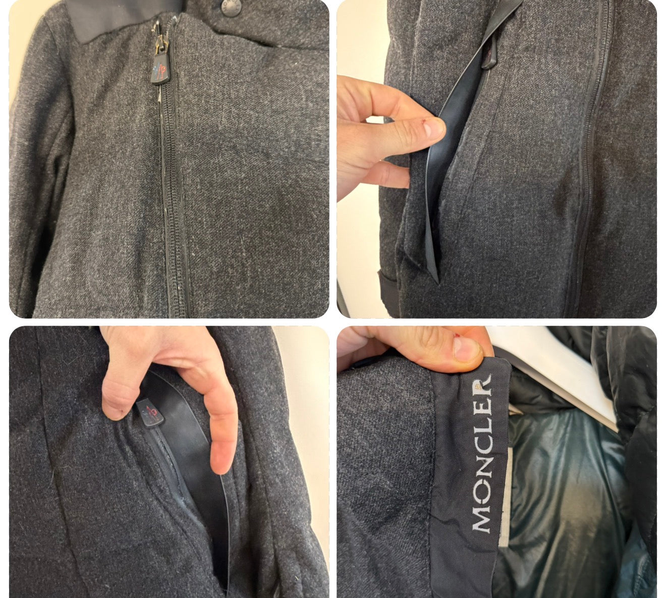 Moncler Grenoble Trivan Down Jacket - Size 4