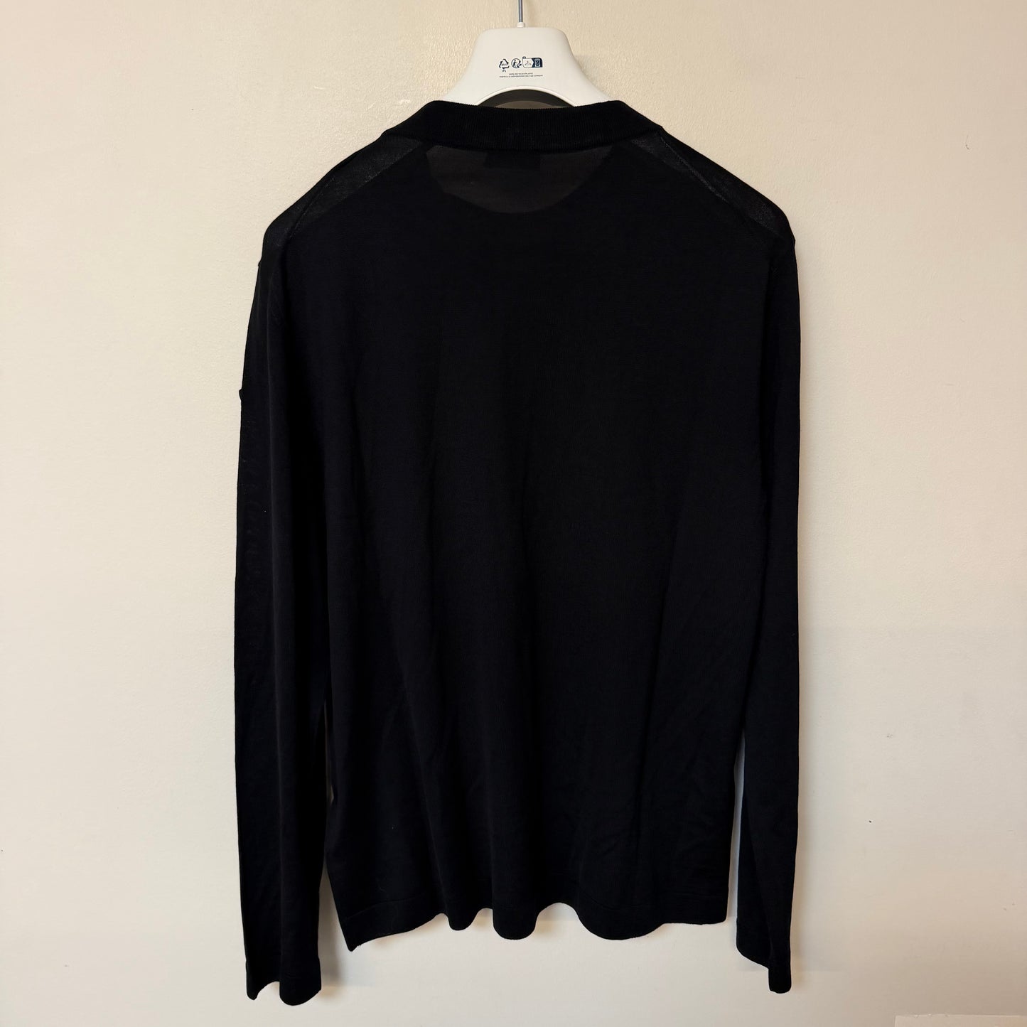 Moncler Woolen “Matt Black” Sweater Black - Size XL