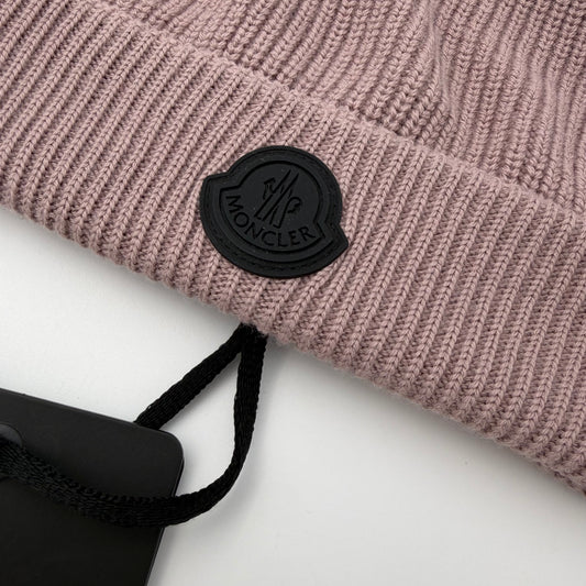 Moncler Knitted "Matt Black" Beanie