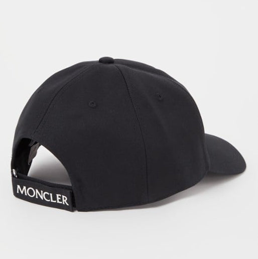 Moncler Logo Baseball Cap Black