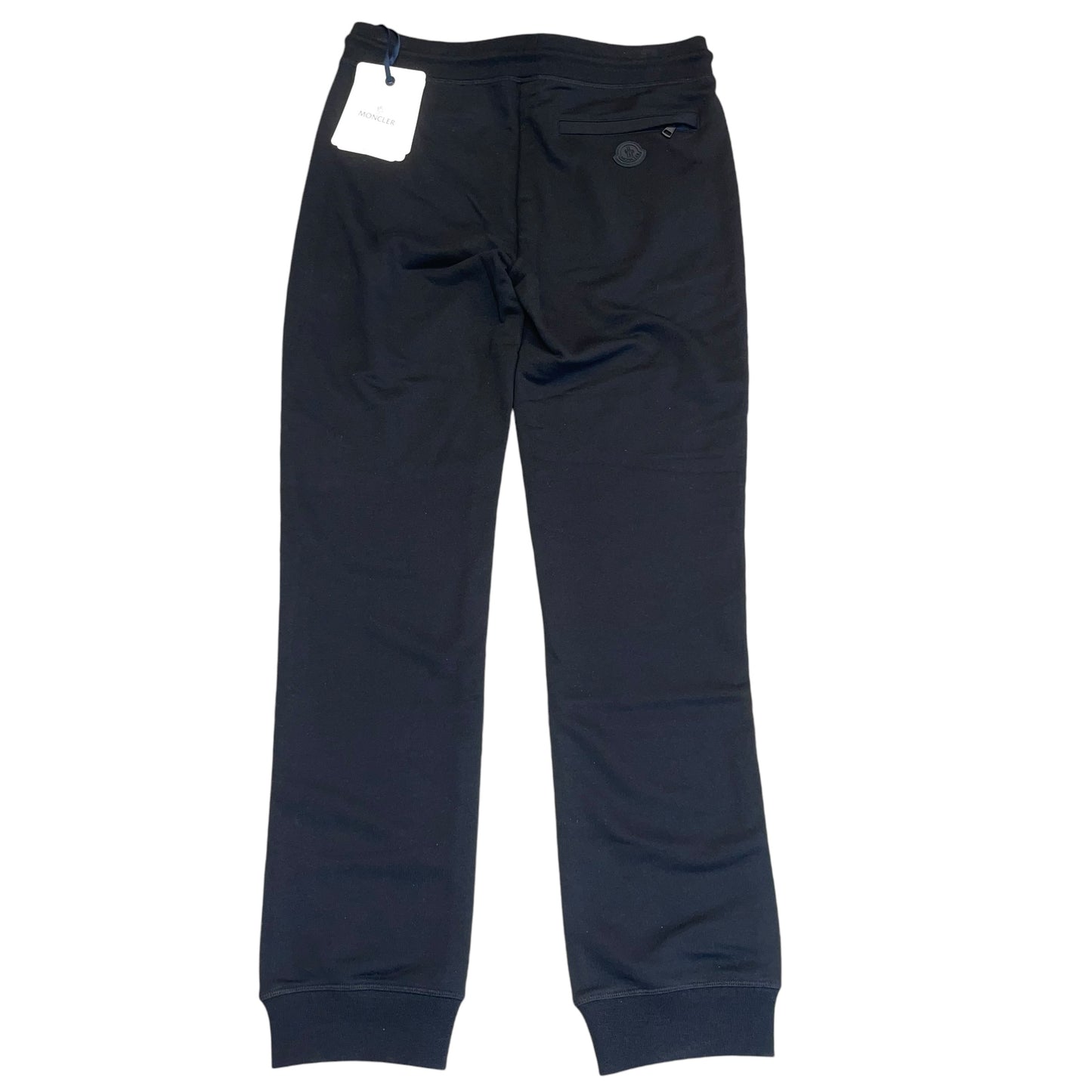 Moncler Mens Matt Black Jogging Pants - Size XL