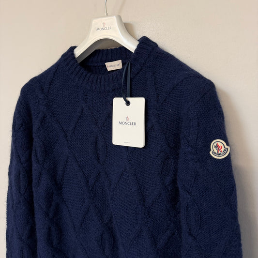 Moncler Mens Wool/ Mohair Crewneck - Size L
