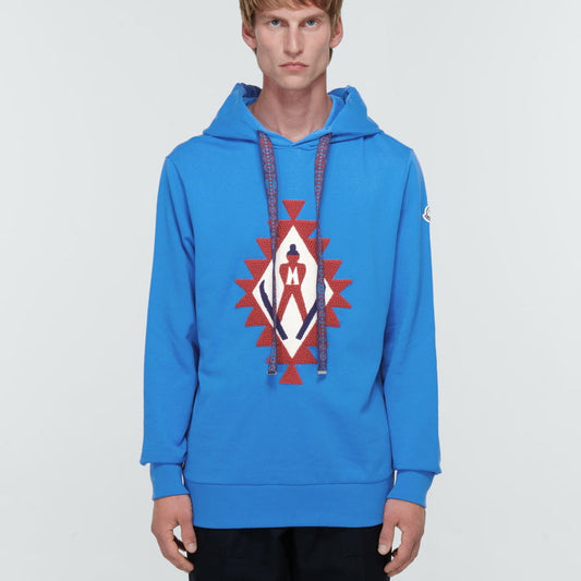 Moncler Ski Motif Hoodie - Sizes L, XL & XXL