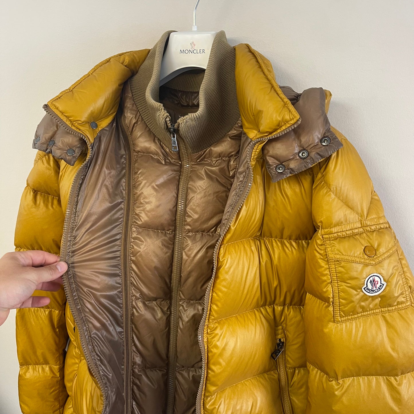 Moncler Zin Down Jacket - Size 4