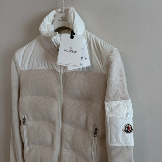 Moncler Mens Padded Cardigan - Size M