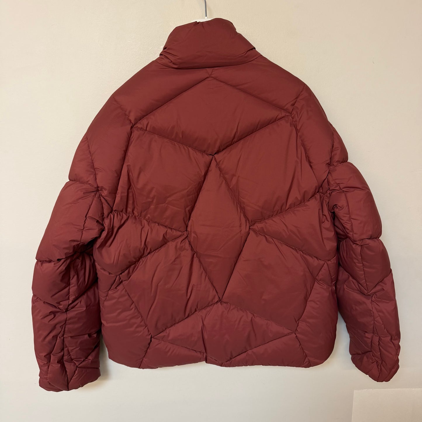 Moncler Vardar Down Jacket Burgundy - Sizes 3 & 4