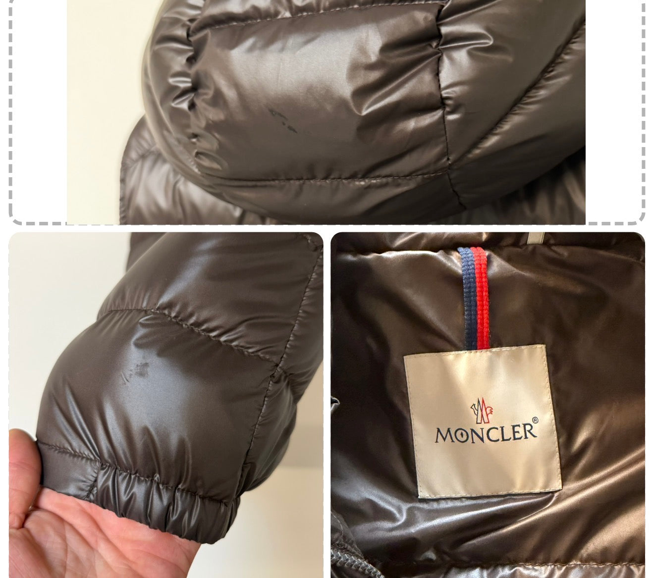 Moncler Barant Hooded Down Gilet - Size 3