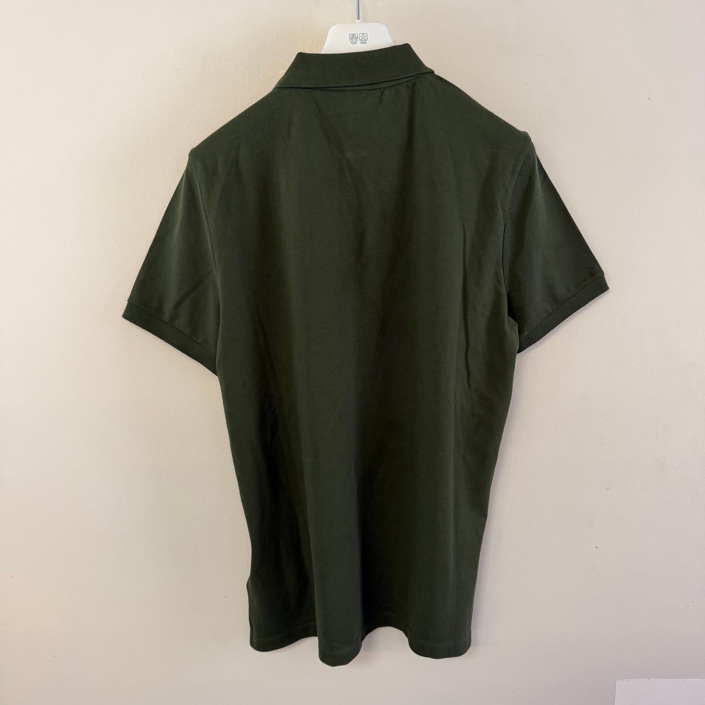 Moncler Mens Polo Shirt Khaki Green - Size XL