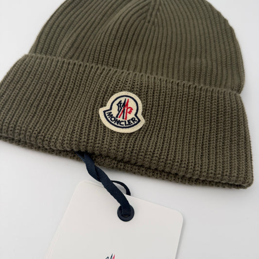 Moncler Cotton Beanie Khaki