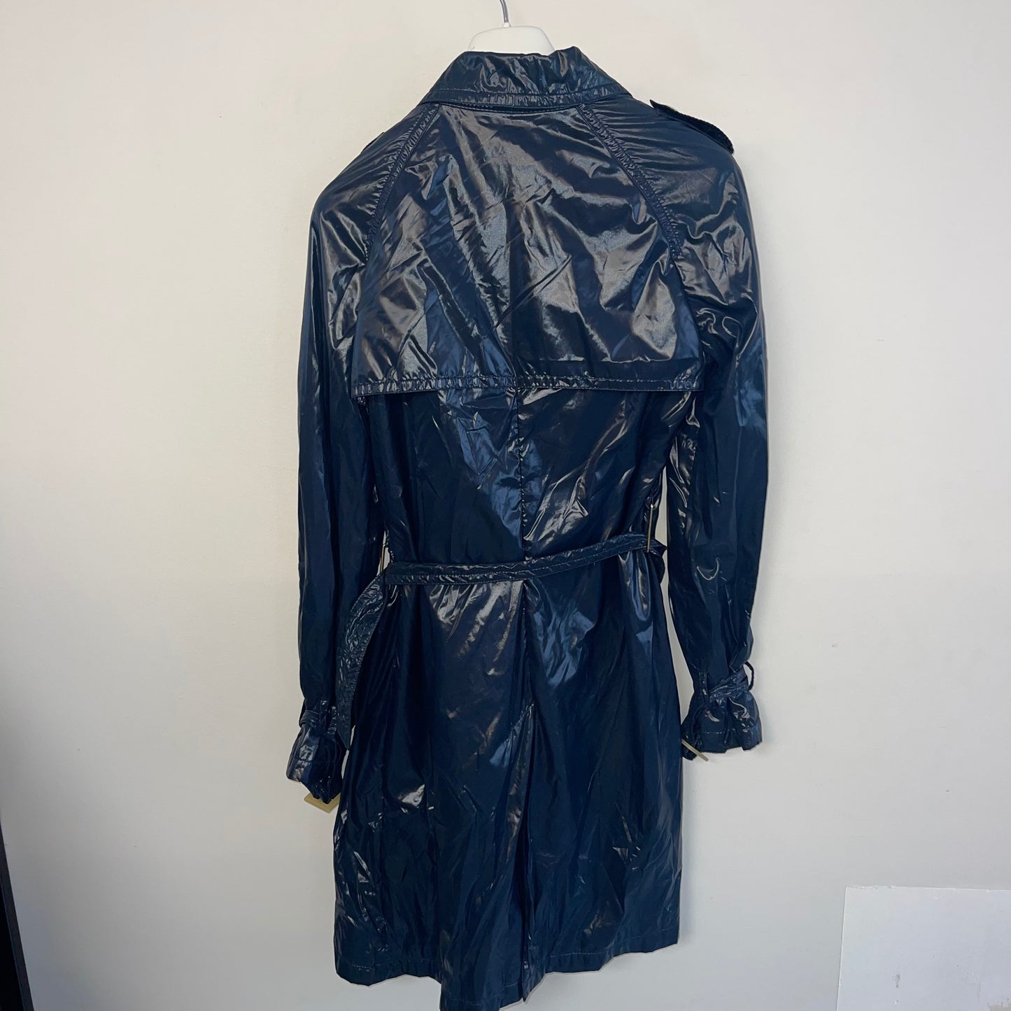 Moncler Ladies Long Trench Coat - Size 2