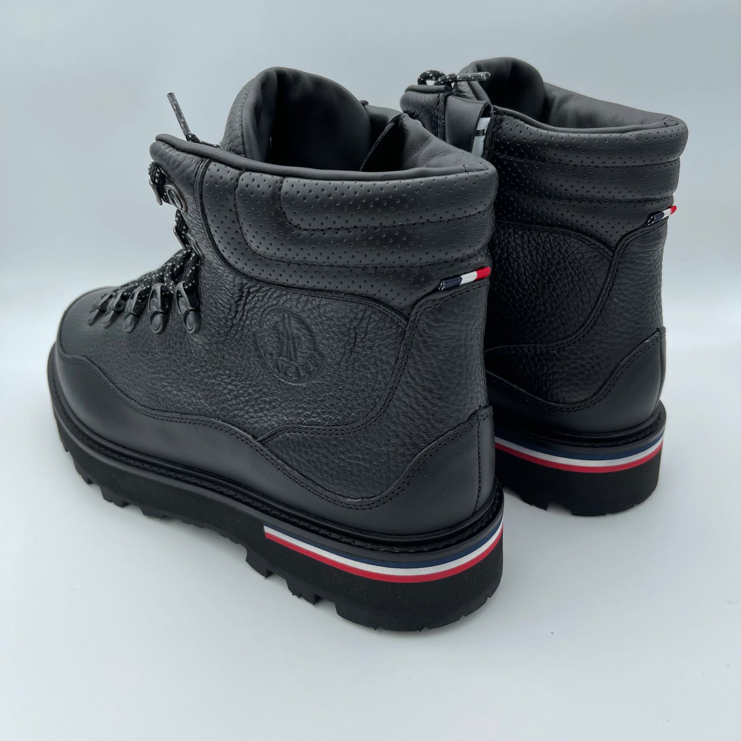 Moncler Peka Trek Leather Hiking Boots - Size EU41