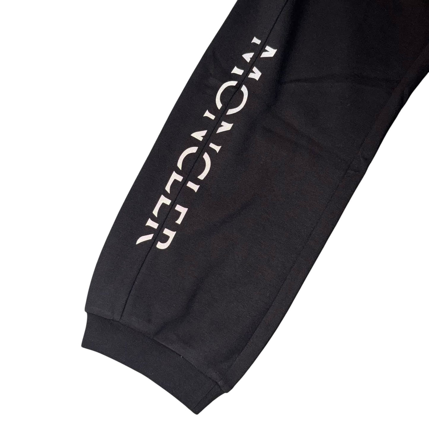 Moncler Matt Black Jogging Pants - Sizes L-3XL