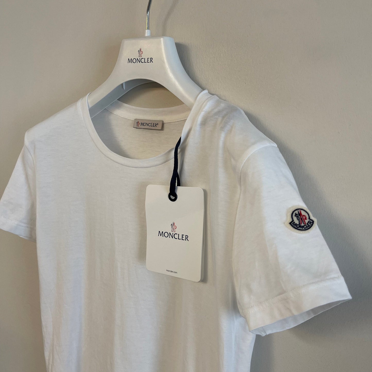 Moncler Ladies Tshirt White - Size S L