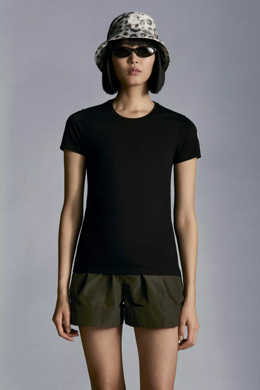 Moncler Ladies Tshirt Black - Size S & L