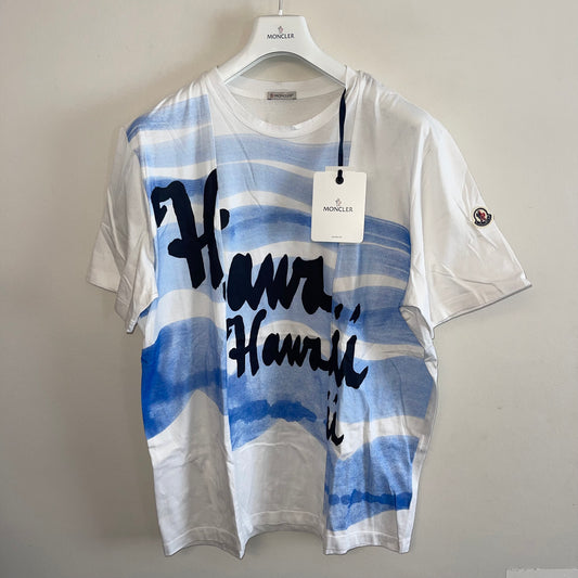 Moncler Mens Hawaii Tshirt - Size XL