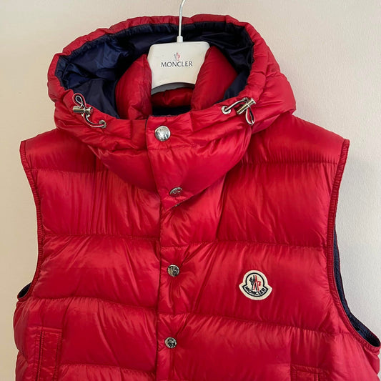 Moncler Billecart Hooded Gilet - Size 2