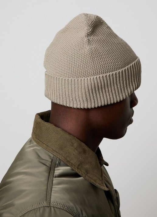 Moncler Cotton Beanie Beige