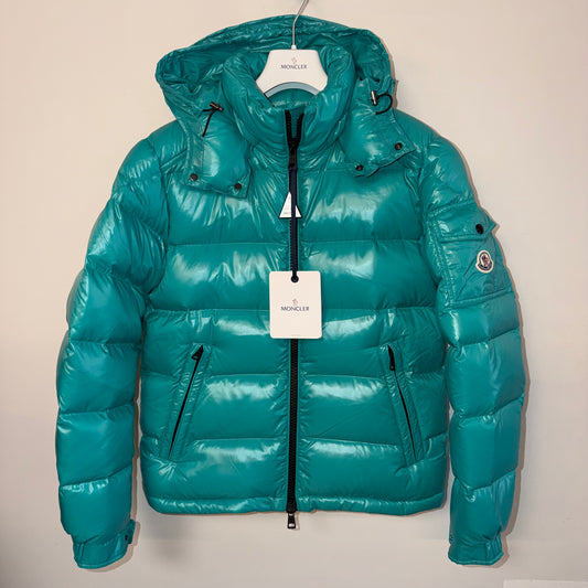Moncler Mens Leanm Down Jacket Turquoise