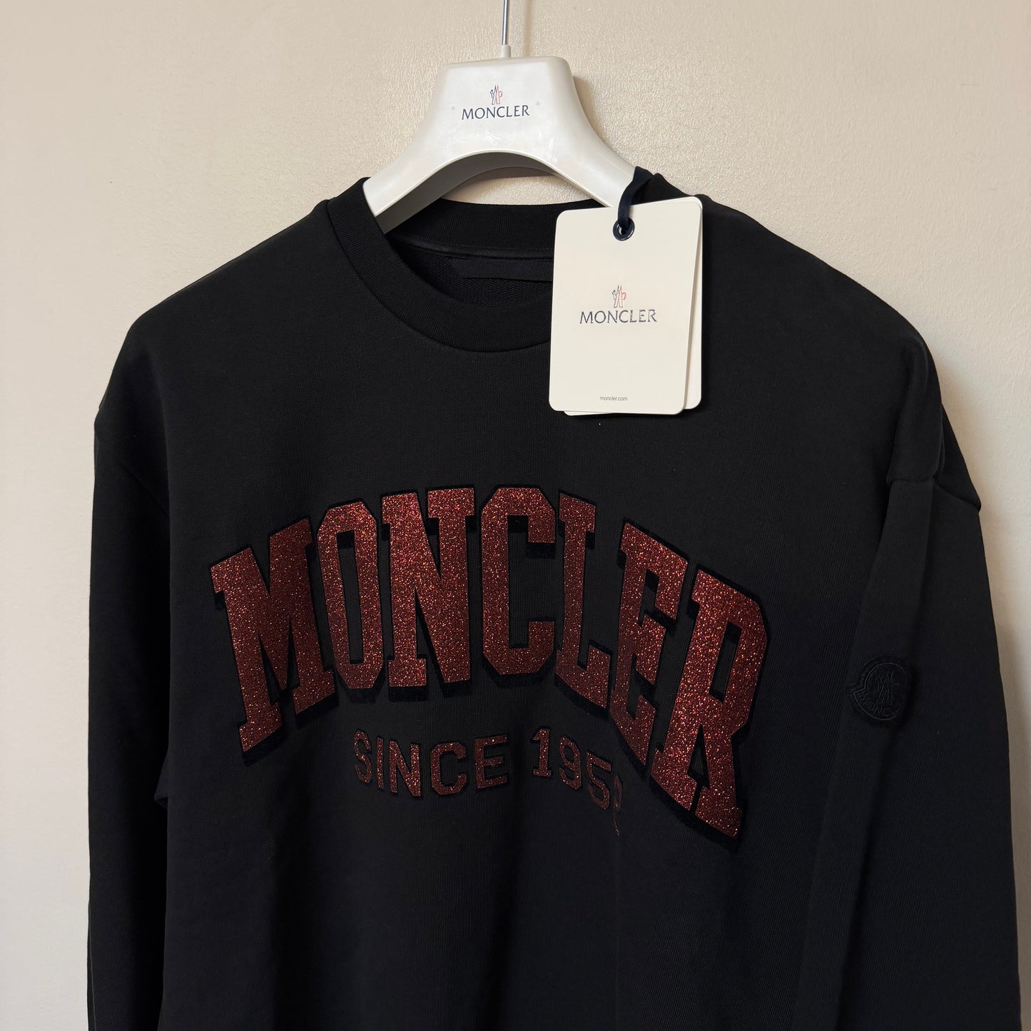 Moncler Mens Retro Branding Sweatshirt