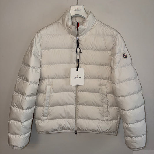 Moncler Baudinet Down Jacket White - Size 5