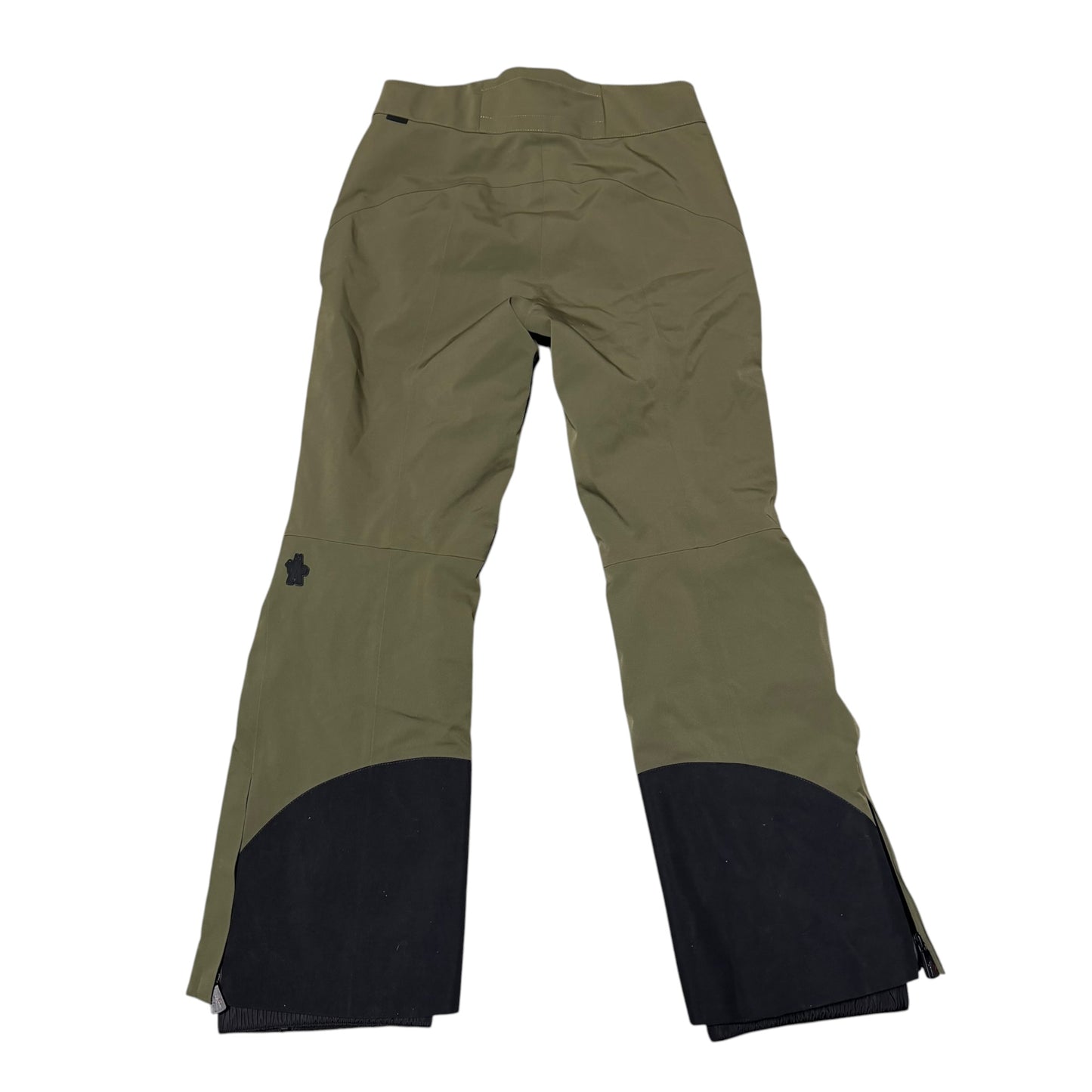 Moncler Grenoble High Performance Womens Ski Pants Olive Green - Size M