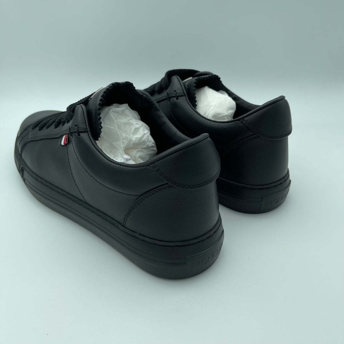 Moncler Ladies Alodie Leather Sneakers - Size EU40