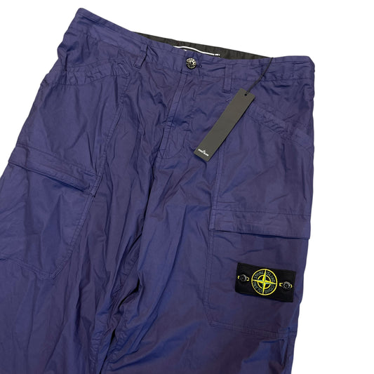 Stone Island Navy Cargo Pants - W36