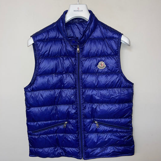 Moncler Mens Gui Down Vest - Size 4