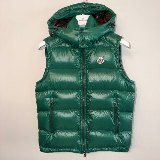 Moncler Mens Lacet Down Vest - Size 3