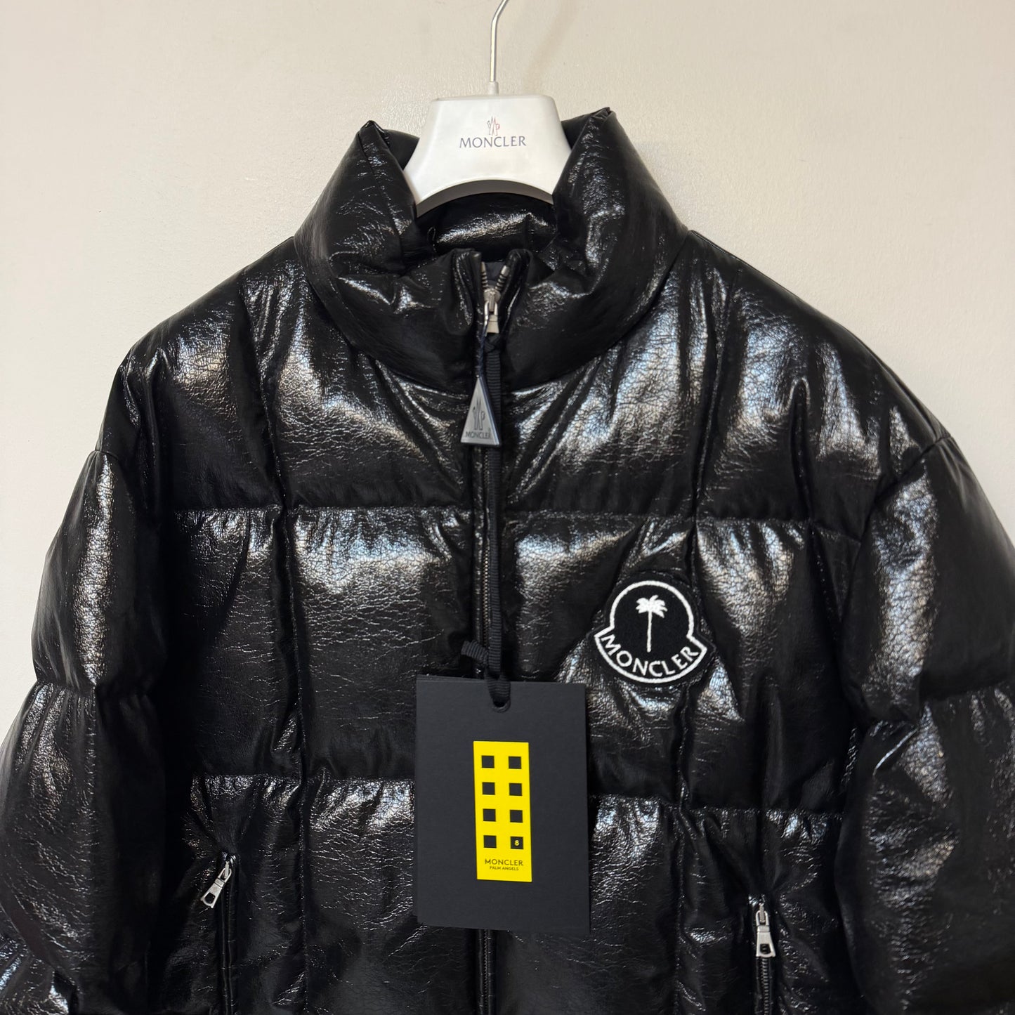 Moncler x Palm Angels Simoom Down Jacket Black - Size 1