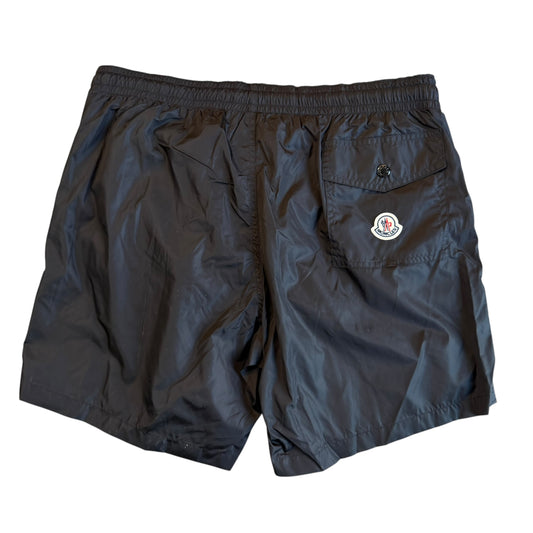Moncler x Spiderman Mens Swim Shorts Black - Size L