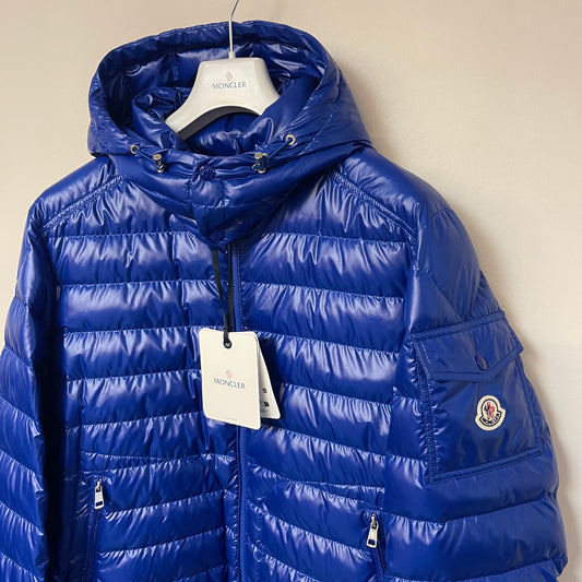 Moncler Lauros Hooded Down Jacket - Size 4