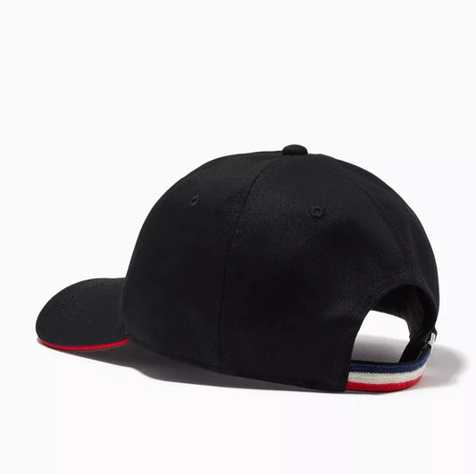 Moncler Logo Baseball Cap Black