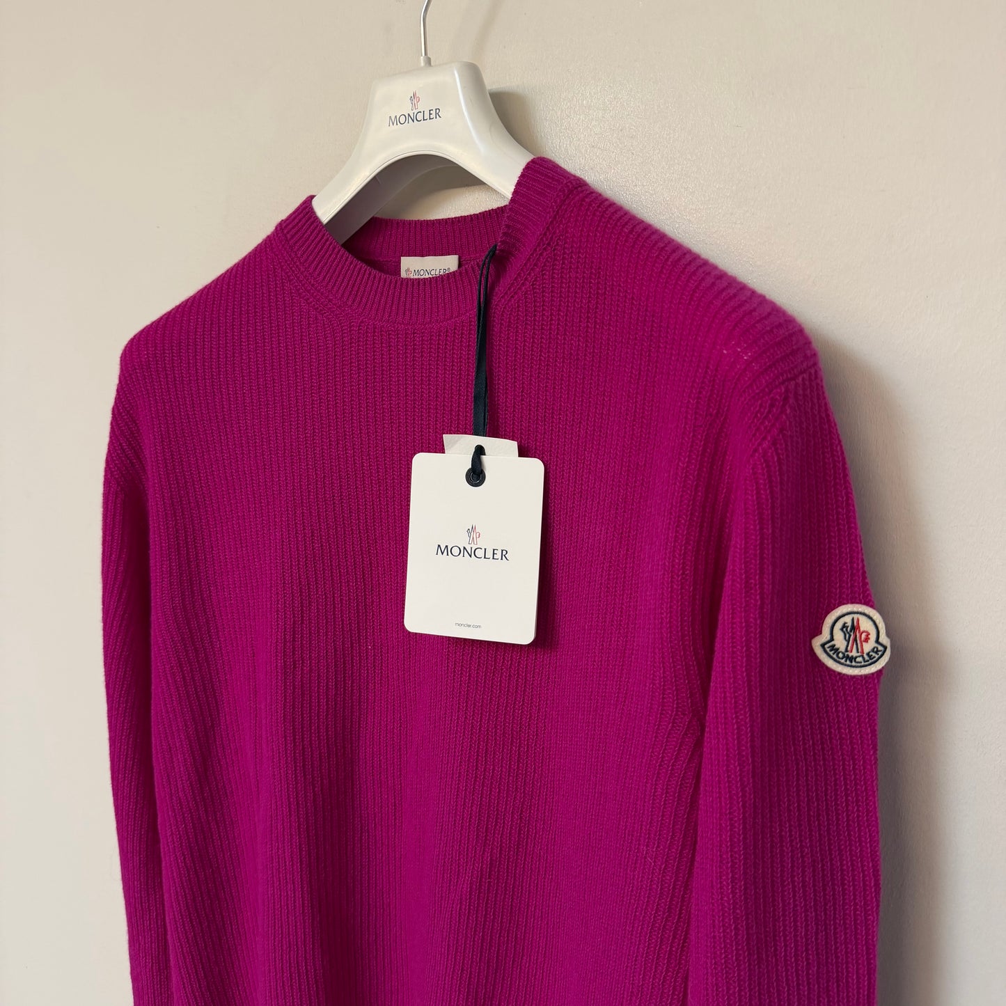 Moncler Mens Wool/ Cashmere Crewneck - Size L