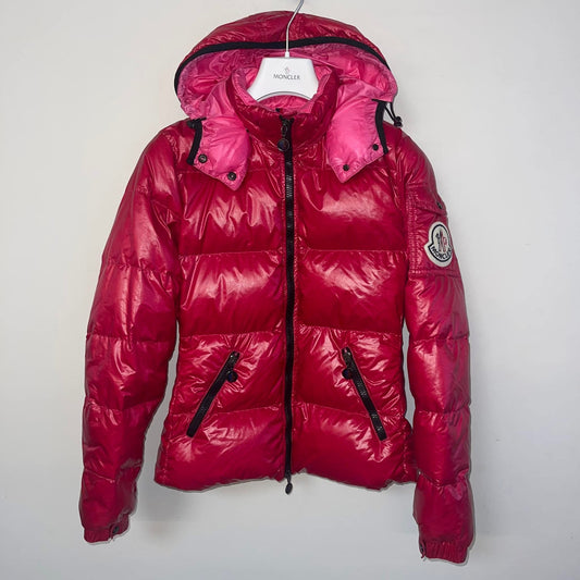 Moncler Womans Badia Down Jacket - Size 1